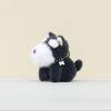 Keychain Plush Schnauzer Pp Cotton Stuffed Animal For Bag Decoration  Animal