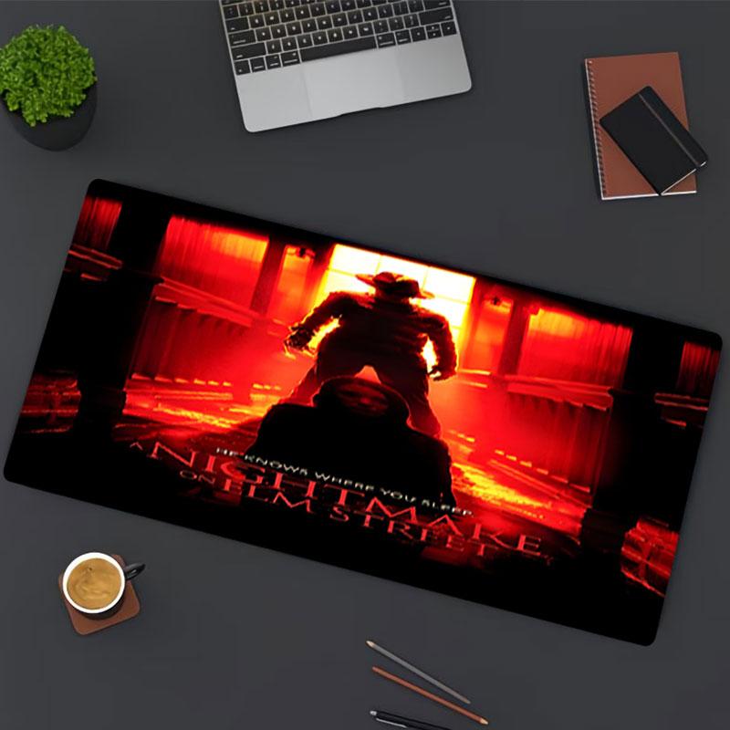 Freddy Krueger Print Mouse Pad, for Keyboard Pad Laptop PC Mat for Office Home Use, Desk Decor, Perfect Birthday Gift for Gamers