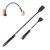 Portable Pointer Equestrian Training Horse Whip Stage Performance Props Lash Supplies Racing Riding Crop With Handle PU Leather