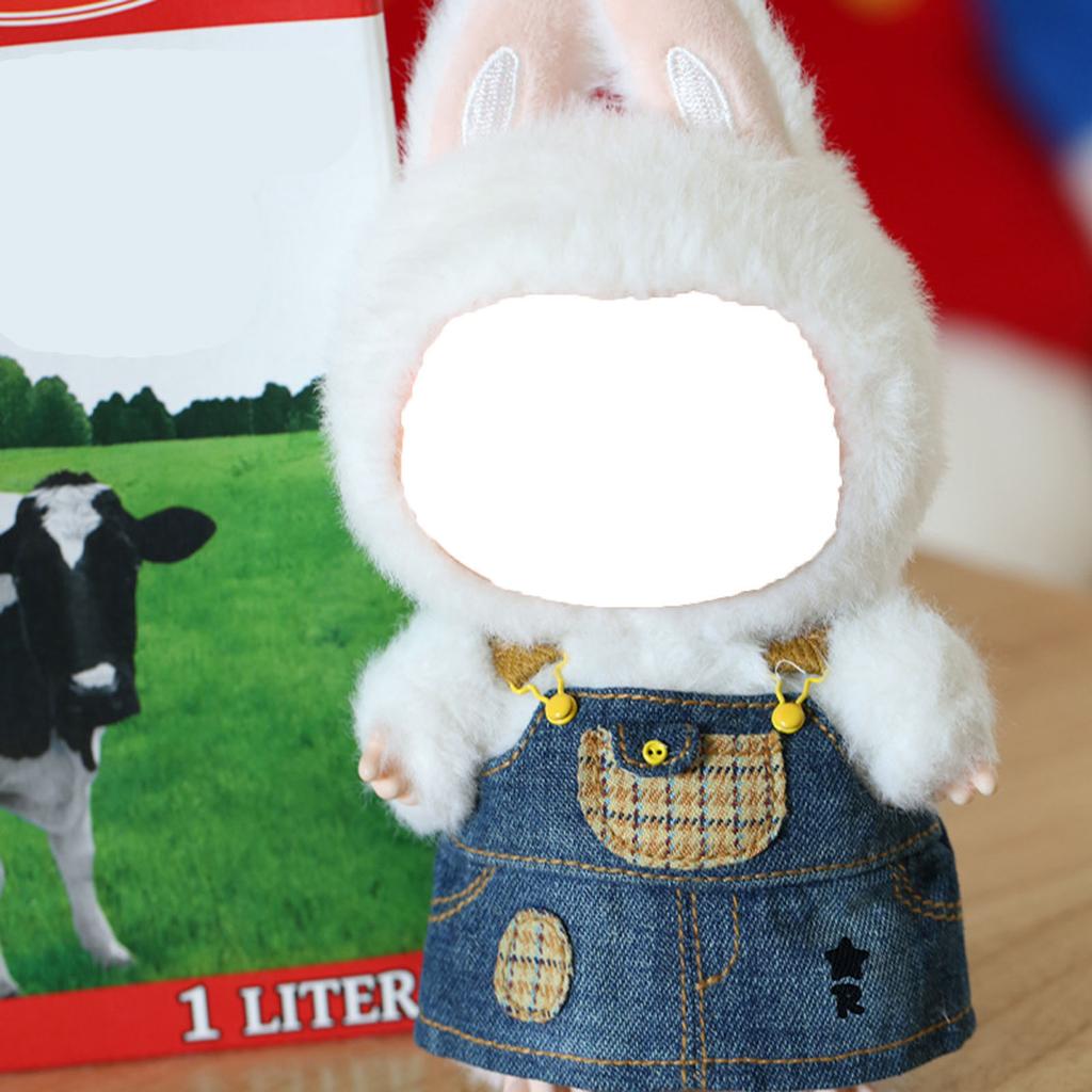 Cute Plush Doll Toy Gift Cartoon Children's Ragdoll Replacement Clothes, Plush Toy Accessories