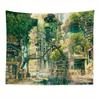 Futuristic Cityscape Tapestry AnimeInspired Urban Art for Bedroom or Living Room Large Decorative Hanging Add Unique Style