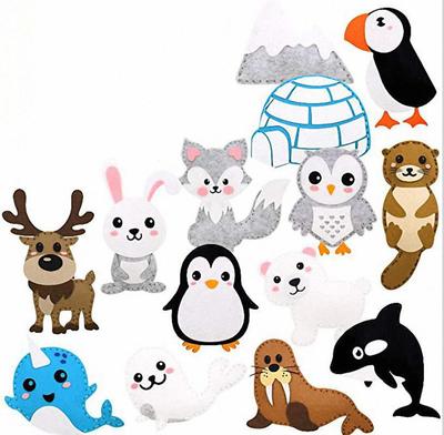 Polar Tier DIY Filz Nähset für Kinder