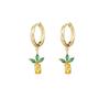 Tropical Fruit Mini Hoop & Stud Earrings - Creative European & American Ear Jewelry