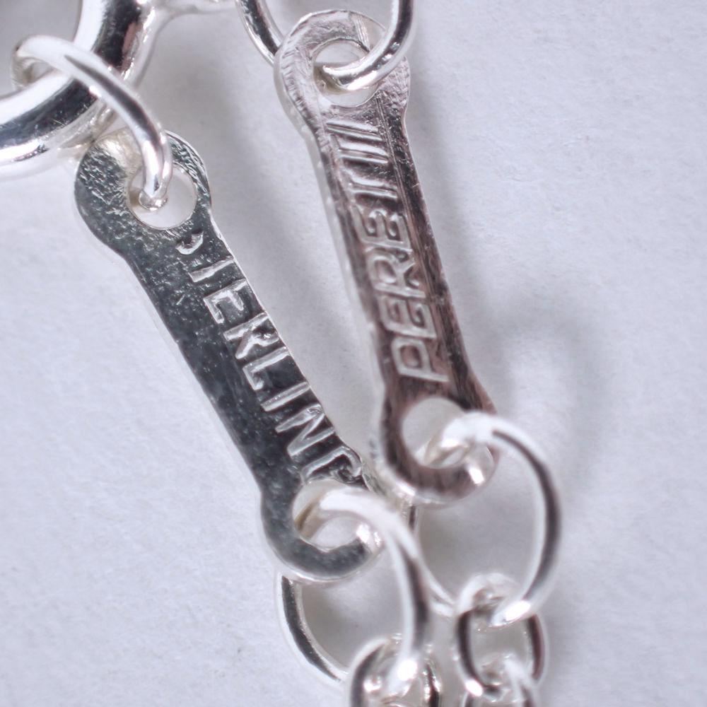 [Used] TIFFANY/Tiffany 925 Open Heart Pendant/Necklace/j8-8