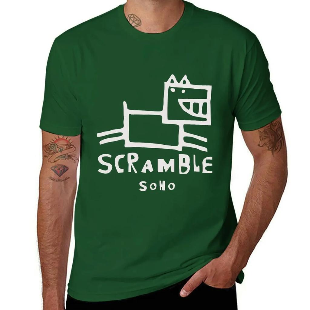 Scramble Studios Soho - Toast of London T-Shirt man clothes plus sizes plus size clothes plain black t shirts men