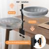 Cat Desk Bed 360 Rotating Pet Hammock Home Office Cat Hammock Comfortable Soft Cat Bed Detachable Comfortable Soft Pet Bed