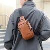 Men's Chest Bag Oxford Shoulder Crossbody Bag Waterproof USB Combination Lock Riding Bag
