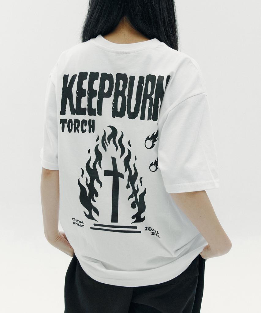 Tochi Keep Burn T-Shirts White
