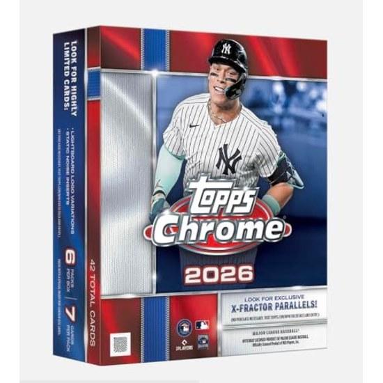 MLB 2026 TOPPS CHROME BASEBALL MEGA BOX