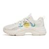 Anta Comfortable Versatile Low-Top Running Shoes Women Sneakers White Yellow 122028882-4