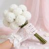 Artificial Flower Fake Silk Hydrangea Vase Home Room Table Decora Festival Wedding WreathBridal Bouquet Pompon Accessories Gifts