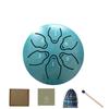 3 Inch Mini Hand Pan Drums 6-Tone Meditation Drum Steel Tongue Drum Set  Beginner