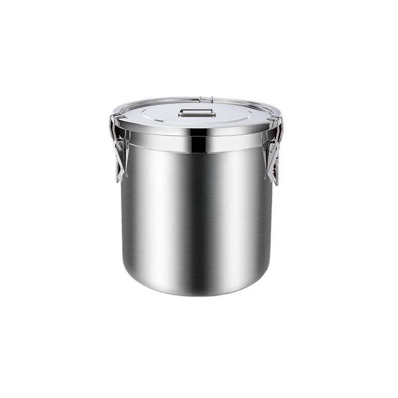 Recipiente Selado para Arroz Yingbai 12L de Aço Inoxidável 304