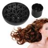 Adjustable Airflow Blow Dryer Diffuser Black Color Universal Diffuser Attachment Home Use