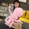 New Lifelike Big Eyes Octopus Plush Toy Soft Stuffed Cartoon Sea Animal Doll Baby Accompany Home Decor Kids Birthday Gifts