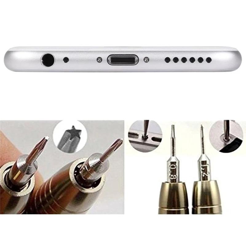 Set di cacciaviti multifunzione 25-in-1 con custodia in pelle Strumenti per smontare e riparare telefono e notebook