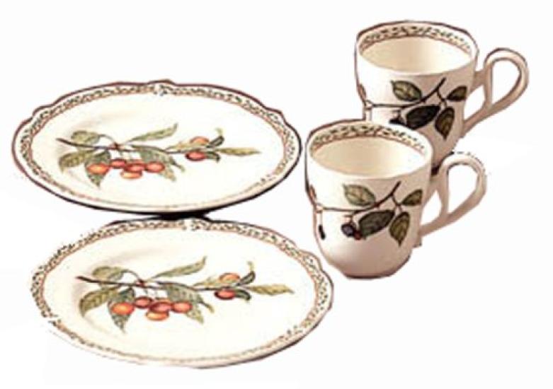 Noritake Prima China Розовый Сад Утренний Парный Набор Y6846/9416