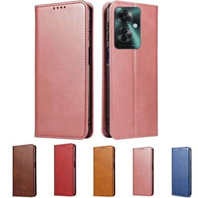 Card Holder Cover Case for OPPO Reno 11 F 5G EUR RUS Pu Leather Flip Cover Retro Wallet Case Fundas Coque