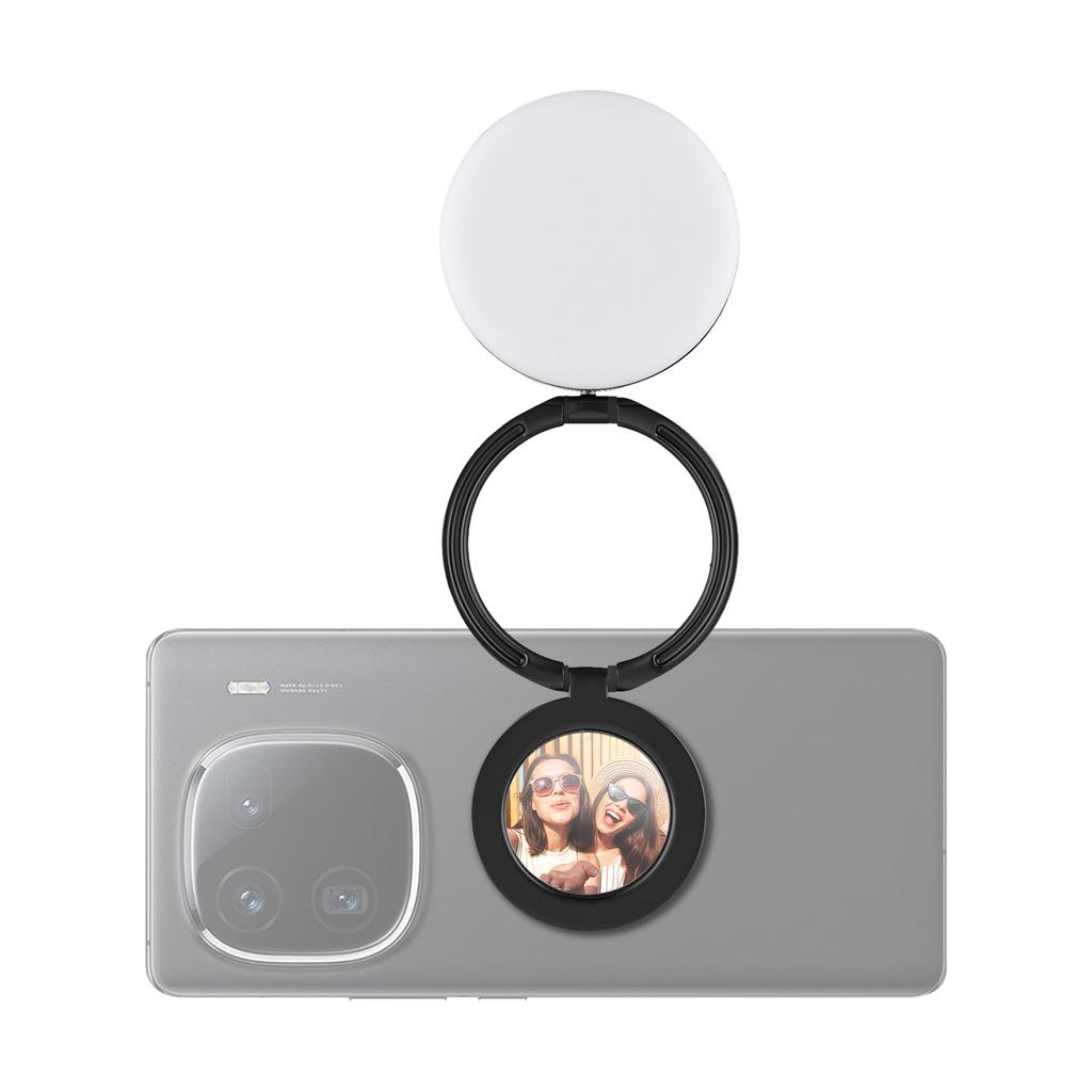 Foldablbe Magnetic LED Fill Light for Phone Selfie Light LED Video Light 2600K-9000K Dimmable