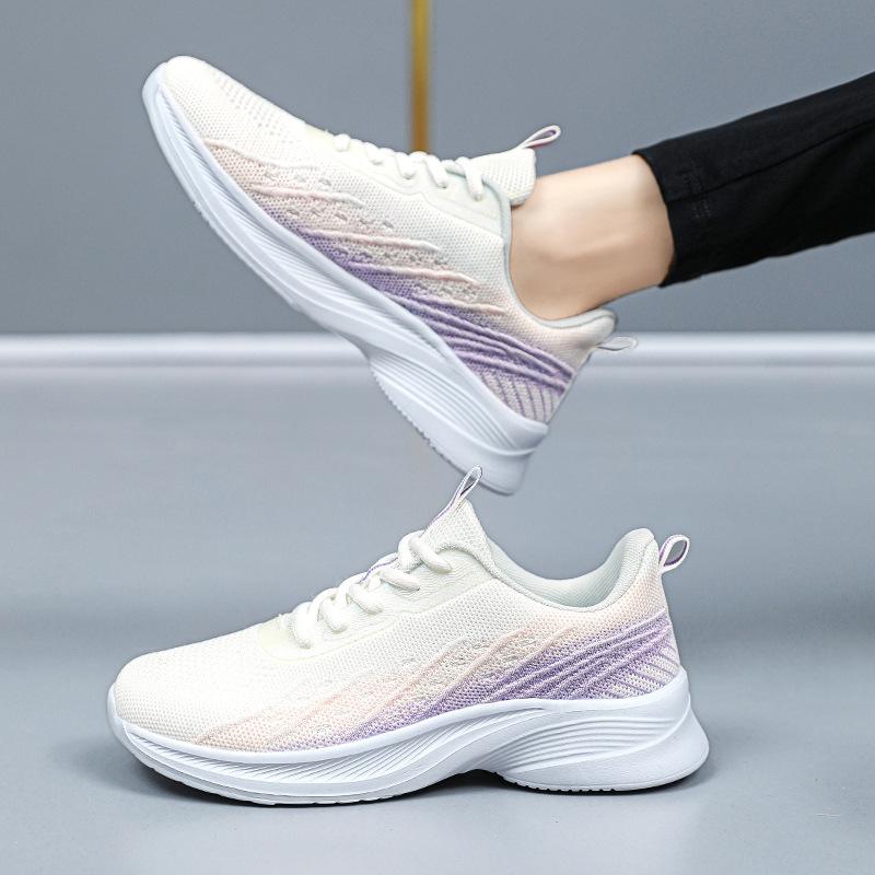 Brand running shoes new soft-soled casual sports shoes spring and summer ultra-light mesh breathable running shoes