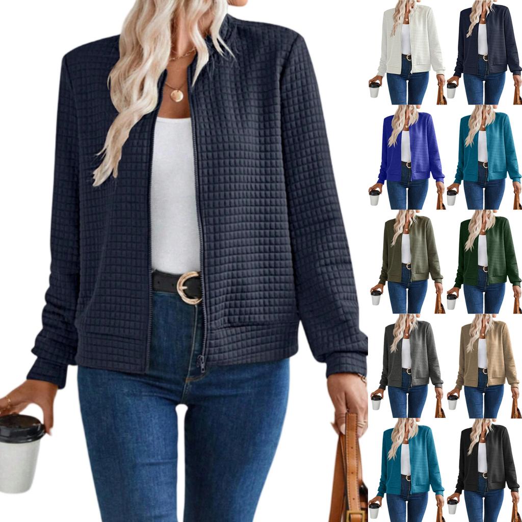 Coat For Women Dressy Casual Jacket Printing Long Sleeve Tops