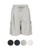Kim Young Joo Golf Summer Cargo Elastic Waist Pintuck Wide Fit Daily Men'S Knee-Length Shorts Dqmmhs22