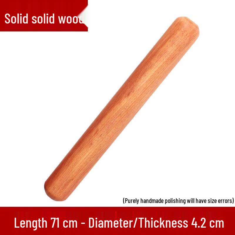 Large Solid Wood Rolling Pin