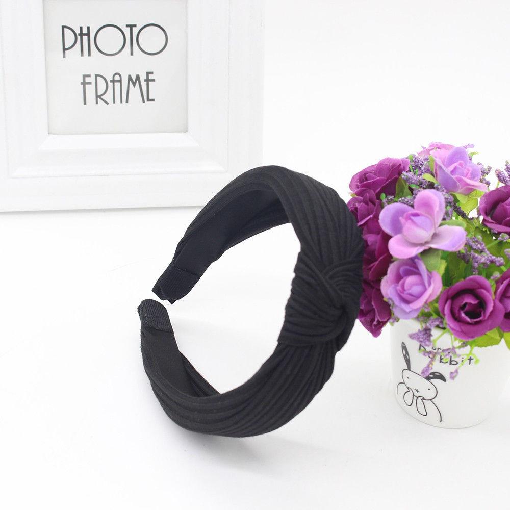Sweet Headband Twist Hairband Bow Knot Cross Tie Wild Headwrap Hair Band Hoop Sweet Headband Twist Hairband Bow Knot Cross Tie Wild Headwrap Hair Band Hoop