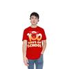 Sesame Street Unisex Adult 100 Days Of School Elmo Heather T-Shirt