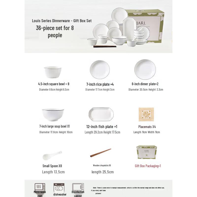 Nordic Ceramic Dinnerware Set