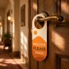 Double Sided Door Hanger Sign Please Do Not Disturb and Welcome Please Knock Hanging Door Handle Signs for Home Hotel Office Use
