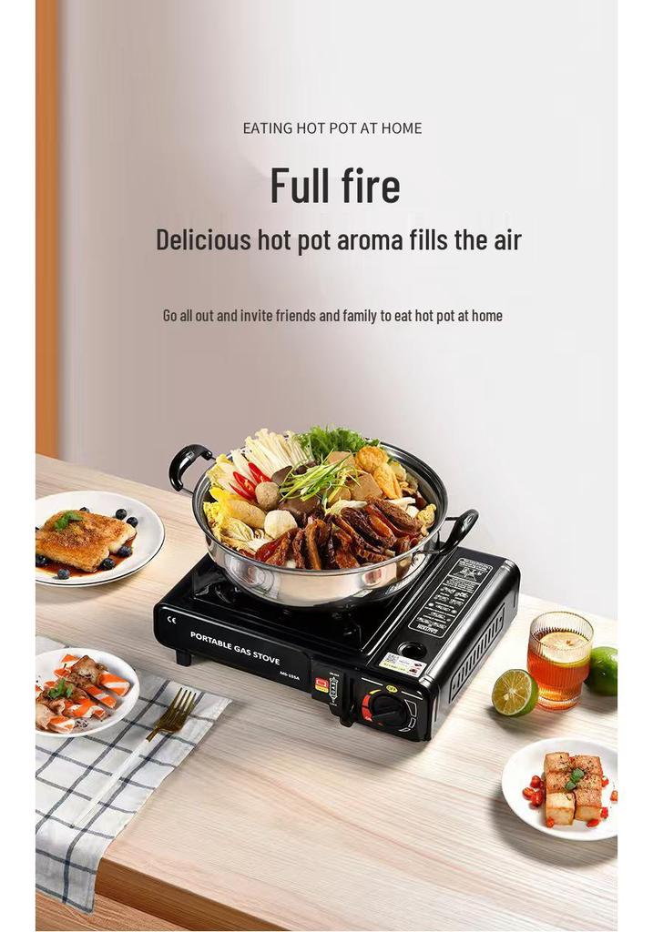 Portable Cassette Gas Stove for Outdoor Cooking