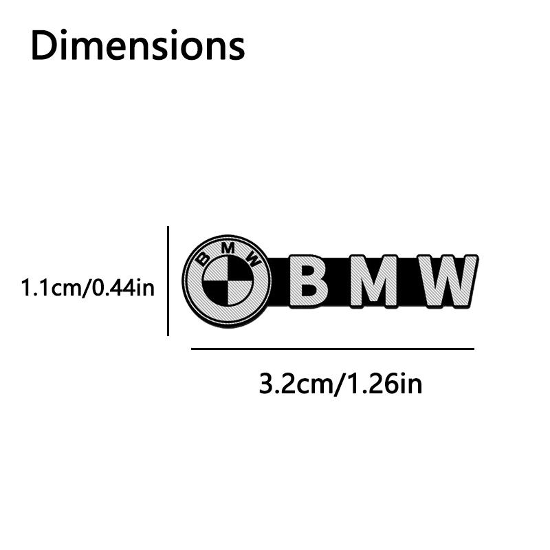 4pcs Car Speaker Audio Aluminum 3D Emblem Badge Stickers Decals For BMW M 3 4 5 6 7 Series F30 G20 G22 G23 G26 F10 G30 GT G32 X1 Usdf03