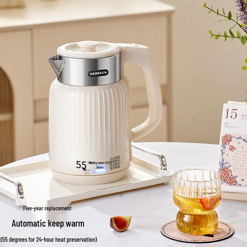 Мини-электрический чайник 2025 года с термоизоляцией - Идеально подходит для общежитий и одиноких пользователей