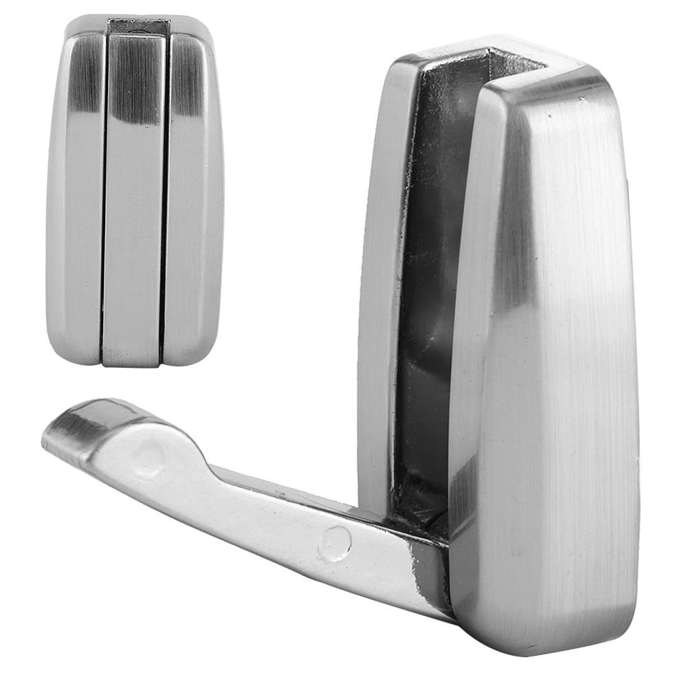 2 Stück Zinklegierung Versteckter Haken Kleidung Hüte Handtuchhalter Zubehör für Automobile Wohnmobile Drahtziehen