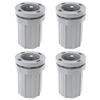 4Pcs Faucet Coupling Nut Washing Basin Faucet Base Screw Fastener Kitchen Faucet Quick Installation Fixing Device