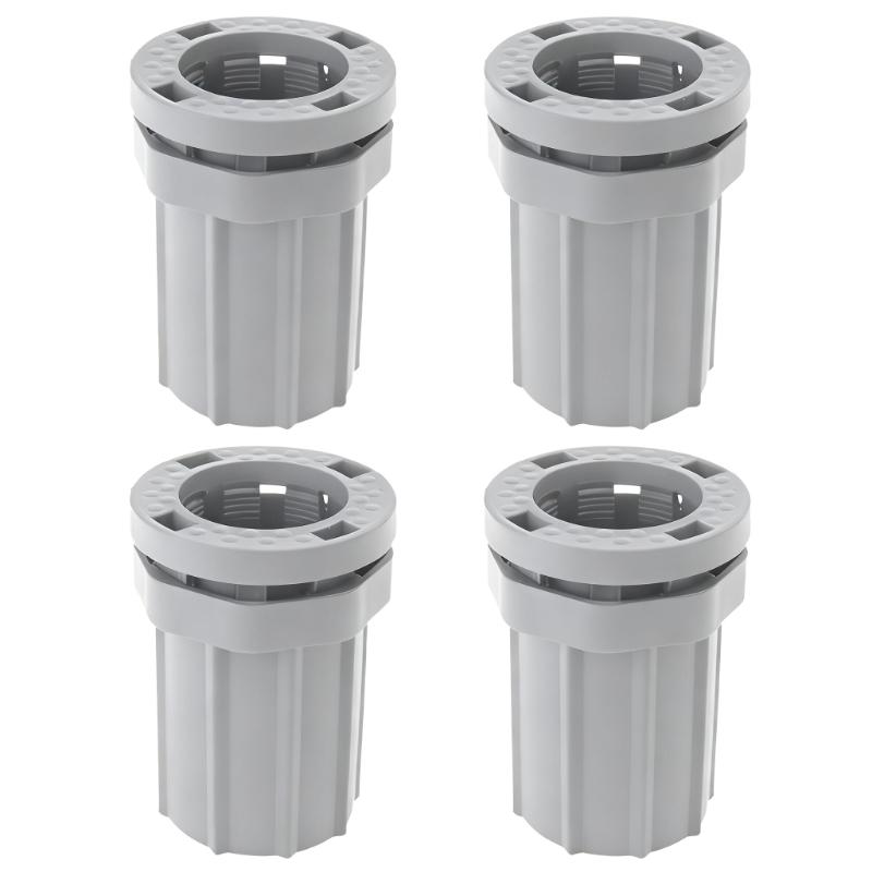 4Pcs Faucet Coupling Nut Washing Basin Faucet Base Screw Fastener Kitchen Faucet Quick Installation Fixing Device