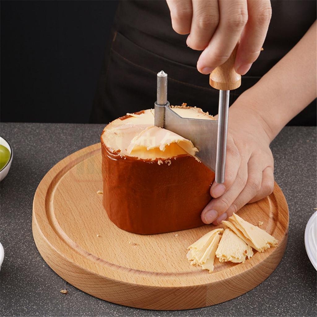 Cheese Shaver Cheese Slicer Cutter Stainless Steel Cheese Shaper Rust-Proof Multifunctional Cheese