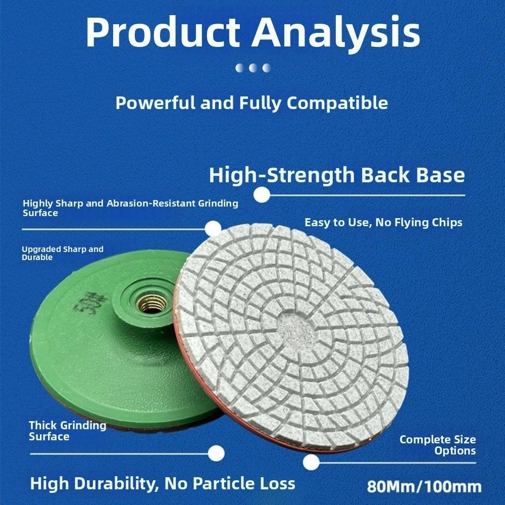 Chamfering Grinding Edge Ceramic Tile Trimming Polishing Disc  for Granite Sanding Polishing