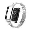 Ramka ochronna Watchband Metalowa obudowa Bransoletka Pasek ze stali nierdzewnej dla Xiaomi Band 7 Pro