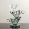 Jiaqi Octagonal Diamond Pour-Over Coffee Filter Cup Set