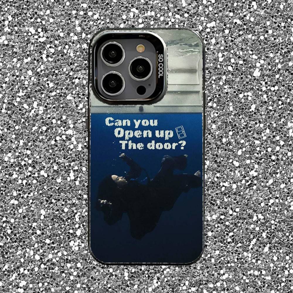 

H-Hit Me H-Hard and S-Soft Phone Case For iPhone 16,15,14,13,12,11,Pro,XS,Max,Plus,Mini,SE Black Candy Matte Shockproof Cover iPhone14