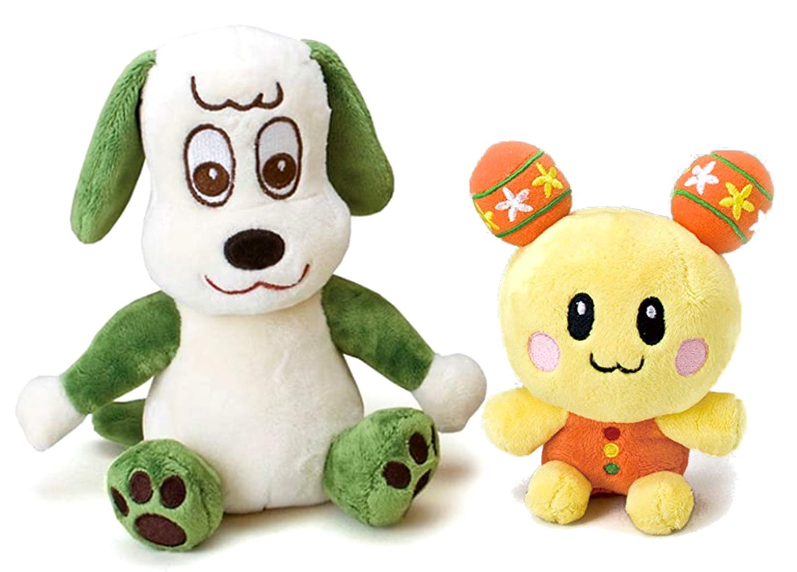 

Inai Inai Baa! Washable Plush Toy Set (2 types: Wanwan & Uutan) - Approximately 14-20cm tall