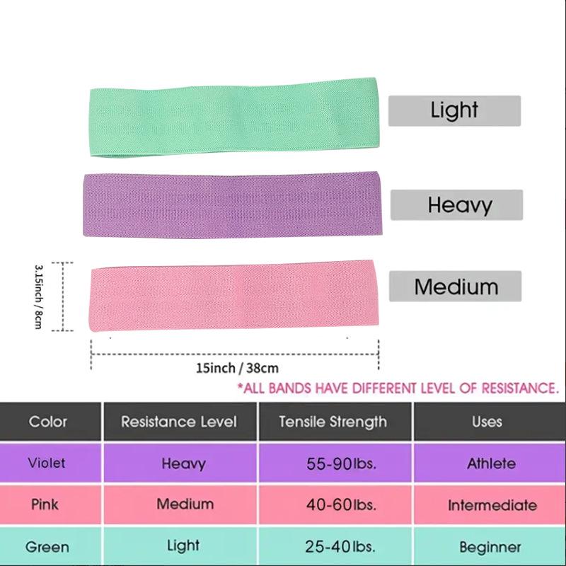 Peach Booty Resistance Band for Hip Training and Squats