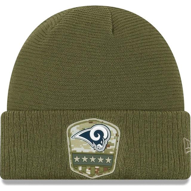 New Era Los Angeles Rams Beanie On 