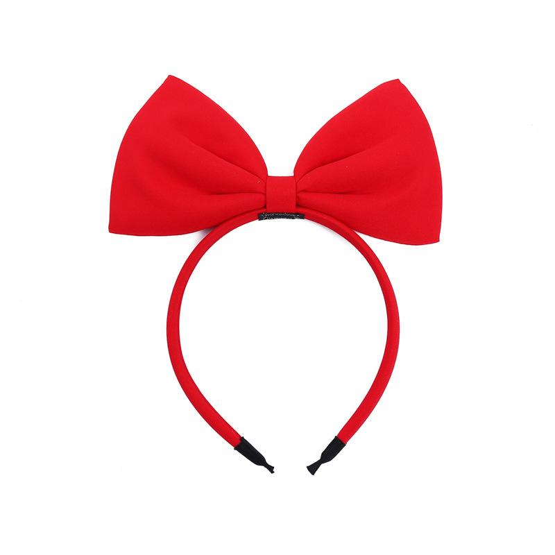 Custom Sequins Big Bow Three-Dimensional Hair Accessories Oversize Christmas Headband for Women Girls