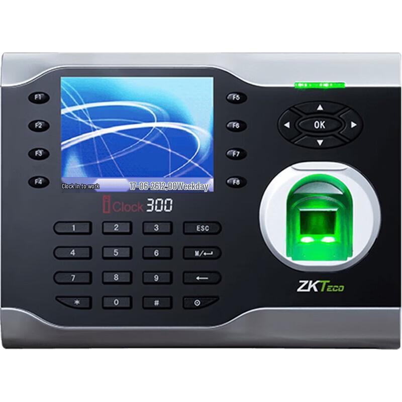 ZKTECO iclock300 Fingerprint Attendance Machine CN plug (adapter included)