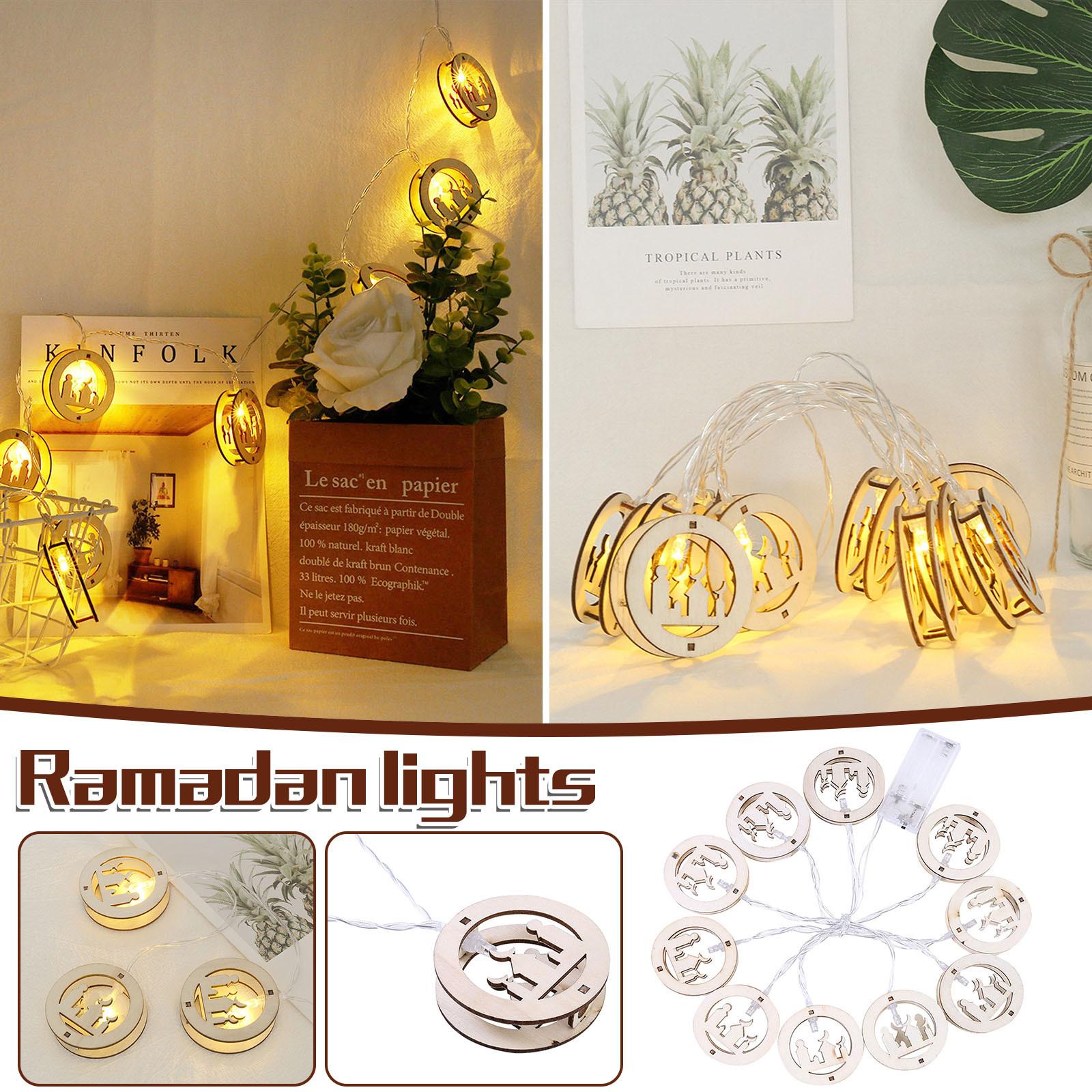 

Мусульманский Рамадан струна золотой кованый железный замок лунное украшение