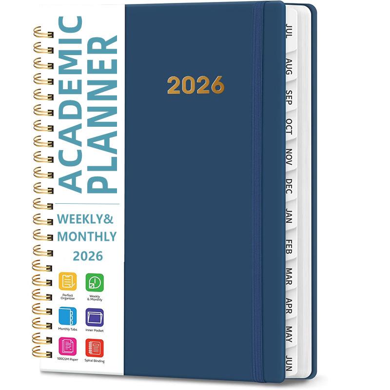 Agenda A5 2026 Quaderno a Spirale