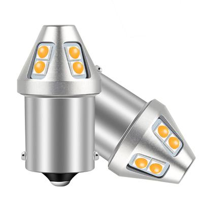 HooMoo S25 LED Single Turn Signal Amber 1156 G18 BA15S 12V21W P21W P21W 180